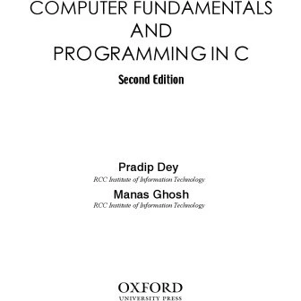 خرید و قیمت دانلود کتاب Computer Fundamentals and Programming in C 2013 ...