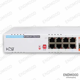 تصویر سوییچ شبکه 11 پورت کی دی تی KP-0803J3FT Network switch KDT KP-0803J3FT