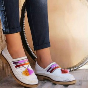 تصویر گیوه طرح منگوله 