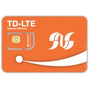 تصویر سیم کارت اینترنت ثابت TD-LTE سپنتا همراه با بسته 100 گیگ یک ماهه 