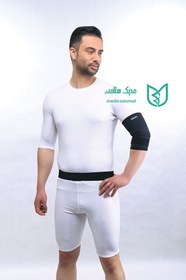 تصویر آرنج بند نئوپرن فری سایز آدور Ador neoprene elbow brace free size