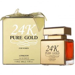 تصویر عطر ادکلن زنانه لنکوم 24K پور گلد LONKOOM 24K PURE GOLD 