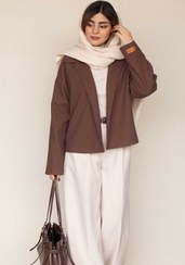 تصویر کت فوتر زنانه نیلا آستین رگلان فری سایز 