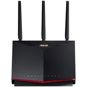 تصویر روتر بی‌سیم و دوباند AX5700 ایسوس مدل RT-AX86U ASUS RT-AX86U Pro AX5700 Dual Band WiFi 6 Gaming Router