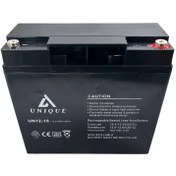 تصویر باطری 12ولت 18 آمپر ups باتری یو پی اس موتور برق 