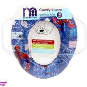 تصویر تبدیل توالت فرنگی کودک مادرکر طرح اسپایدرمن 