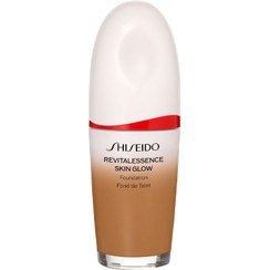 تصویر کرم پودر رویتال اسنس اسکین گلو شیسیدو 420 - Bronze اورجینال ا Revital essence Skin Glow foundation makeup Shiseido Revital essence Skin Glow foundation makeup Shiseido