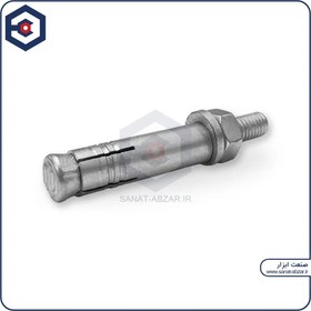 تصویر رول بولت M10 گالوانیزه سنگین - گالوانیزه گرم / 80 میلیمتر Expansion Anchor Bolt. HOT DIP GALVANIZED