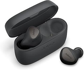 تصویر Jabra Elite 4 گوشواره بی سیم واقعی - هدفون لغو سر و صدای فعال - هدفون های بلوتوث با احتیاط و راحت ، لپ تاپ ، iOS و سازگار با اندرویدی - خاکستری تیره Jabra Elite 4 True Wireless Earbuds - Active Noise Cancelling Headphones - Discreet &amp; Comfortable Bluetooth Earphones, Laptop, iOS and Android Compatible - Dark Grey