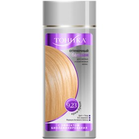 تصویر شامپو رنگ طلایی روشن شماره 9.23 تونیکا 150 میل TOHNKA Hair Color Shampoo 9.23 Creme Brulee 150ml