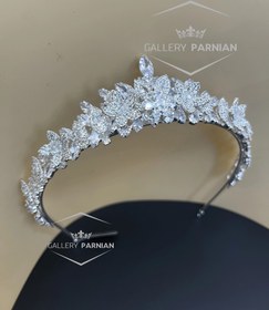 تصویر تاج عروس کد ۹۶۴ Bridal Tiara Code 964