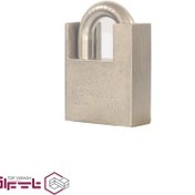 تصویر قفل آویز منیر صنعت مدل Gard 2020 گارد دار سایز ۵۰ فولادی 