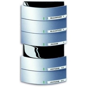 تصویر کلید 10 پل ترموستاتیک Abb رنگ پالادیوم – Busch-triton 6321/58-260-500 