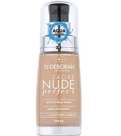 تصویر کرم پودر نود پرفکت 24Ore مدل 3.3 گلد حجم 30 میلی‌لیتر برند deborah 24Ore Nude Perfect 3.3 Gold 30Ml