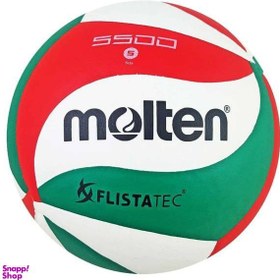 تصویر توپ والیبال مولتن ۵۵۰۰ Molten 5000 volleyball ball
