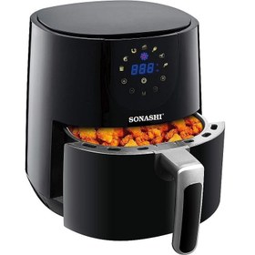 تصویر سرخ کن بدون روغن سوناشی مدل SAF-420 Sonashi SAF-420 Air Fryer