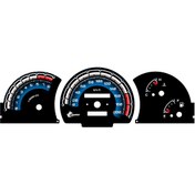 تصویر صفحه کیلومتر اسپرت دوو سیلو طرح هاله قرمز 