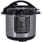 تصویر زودپز برقی جیپاس ۱۲ لیتر مدل 35030 pressure cooker GEEPAS 35030