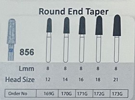 تصویر فرز رند اند تیپر سانی 856 - 173G ROUND END TAPER