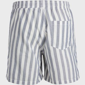 تصویر شلوارک کشی راه‌راه برند jack & jones Striped Drawstring Shorts