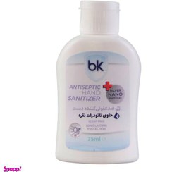 تصویر ژل ضد عفونی‌ کننده دست بی‌ کی (bk) مدل Silver Nano حجم 75 میلی‌ لیتر 