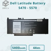 تصویر باتری لپ تاپ دل 6MT4T مناسب برای لپ تاپ Dell Latitude 5470 - 5570 Dell Battery 6MT4T - 4 Cell - 44Wh