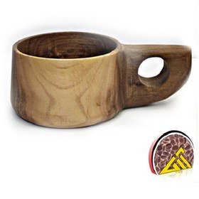 تصویر لیوان چوبی کوکسا 