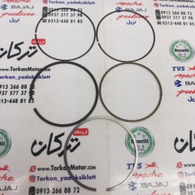 تصویر رینگ تکی پیستون ( پستان ) موتور پالس 200 NS ان اس و RS ار اس ( شماره 0/25 ) 