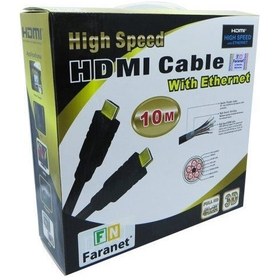 تصویر کابل HDMI (اچ دی ام آی) فرانت 10 متری 4K 