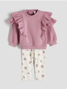 تصویر ست نوزادی دخترانه صورتی LC Waikiki | W5BT40Z1 اورجینال 