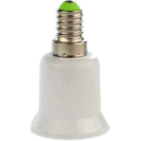 تصویر تبدییل سرپیچ E14بهE27 