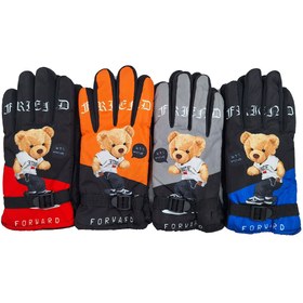 تصویر دستکش پسرانه مدل تدی کد 2085 