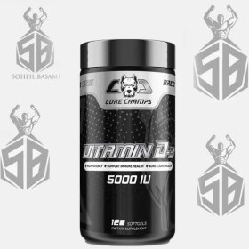 تصویر ویتامین دی کور چمپس CORE CHAMPS VITAMIN D3 