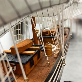 تصویر ماکت چوبی کشتی CUTTY SARK 