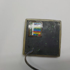 تصویر سنگ نورانی مربع ضدآب شماره 0 سایز 10 سانت تک رنگ 12 ولت مدل PL100 