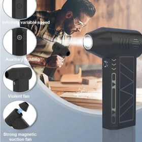 تصویر مینی جت فن با کیف چرمی ZY7460 