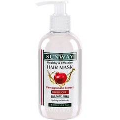 تصویر ماسک مو انار سان وی Sunway Hair Mask Pomegranate Extract 250 ml