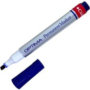 تصویر ماژیک وایت برد کنکو مدل Optima رنگ آبی نوک تخت 