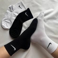 تصویر جوراب نیمساق نایک socks nike