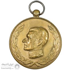 تصویر مدال آویزی 2500 سال شاهنشاهی ایران - EF - محمد رضا شاه "2500 years of Imperial Iran Medal - EF - Mohammad reza shah"