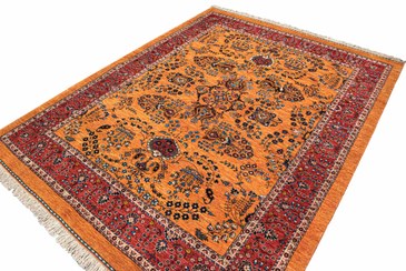 تصویر قالی دستباف ۲۰۳×۲۶۰ کد KE04175 