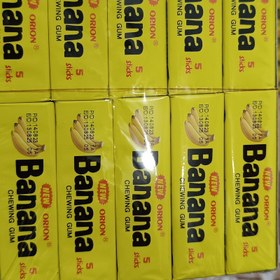 تصویر اوریون - آدامس موزی 20 بسته ای اصل کره ا Chewing gum orion Banana 