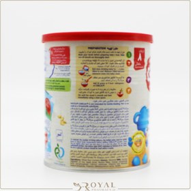 تصویر سرلاک گندم و میوه به همراه شیر نستله مناسب کودکان از پایان 8 ماهگی ا Nestle Cerelac Whea Nestle Cerelac Whea