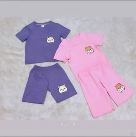 تصویر ست تیشرت شرتک بچگانه Children's t-shirt set