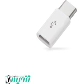 تصویر مبدل microusb به type-c فشن مدل Plug-And-Play 