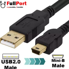 تصویر کابل USB Mini 5Pin فرانت مدل FN-U25C15 طول 1.5 متری ا FARANET FN-U25C15 USB Mini 5Pin Cable 1.5M FARANET FN-U25C15 USB Mini 5Pin Cable 1.5M