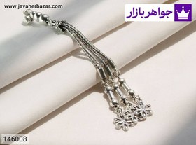 تصویر کرکوش نقره طرح گل کد 146008 