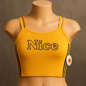 تصویر نیم تنه زرد رنگ 