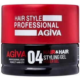 تصویر ژل حالت دهنده مو آگیوا Gum Hair 04 Agiva Perfect Hair Style Gel 04