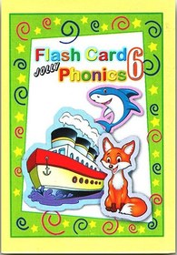 تصویر فلش کارت jolly phonics 6 